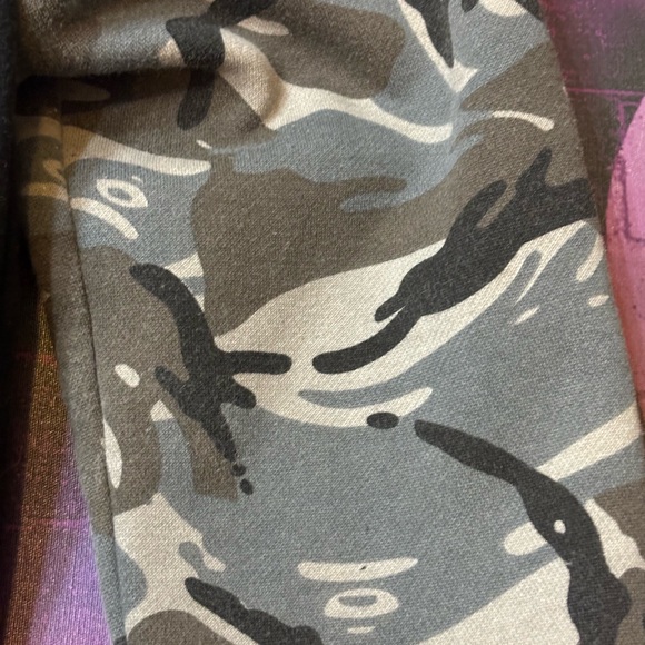 Aape By A Bathing Ape Bape Hoodie Button up Size Medium Black Camo Stree… - Picture 11 of 11